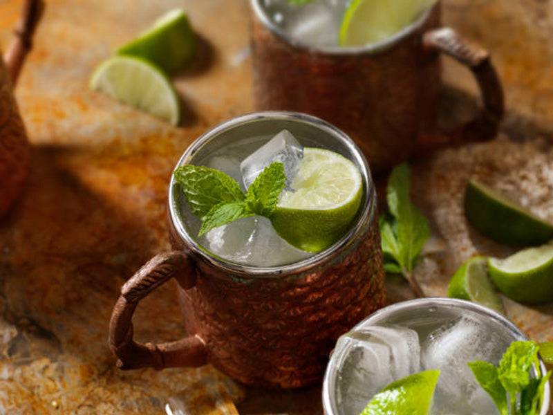 Gin Mule / Moscow Mule mit Gin